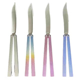 Vrai Couteau Papillon Gris