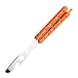 Couteau Papillon De Survie Orange