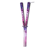 Couteau Papillon Galaxie