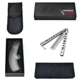 Couteau Papillon Gris 2