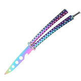 Balisong Knife Tricks Rainbow