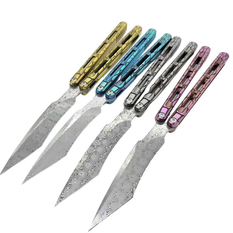 Couteau papillon MAX KNIVES P29 Silver XXL - SD-Equipements