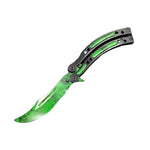 Counter Strike Couteau Papillon Vert