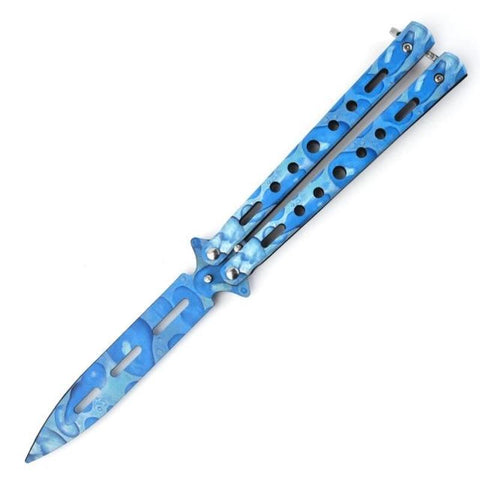 Couteau Papillon Blue Steel