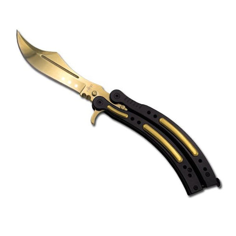 Couteau Papillon Tiger Tooth