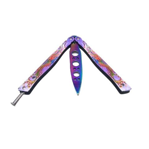 Couteau Papillon Ultraviolet